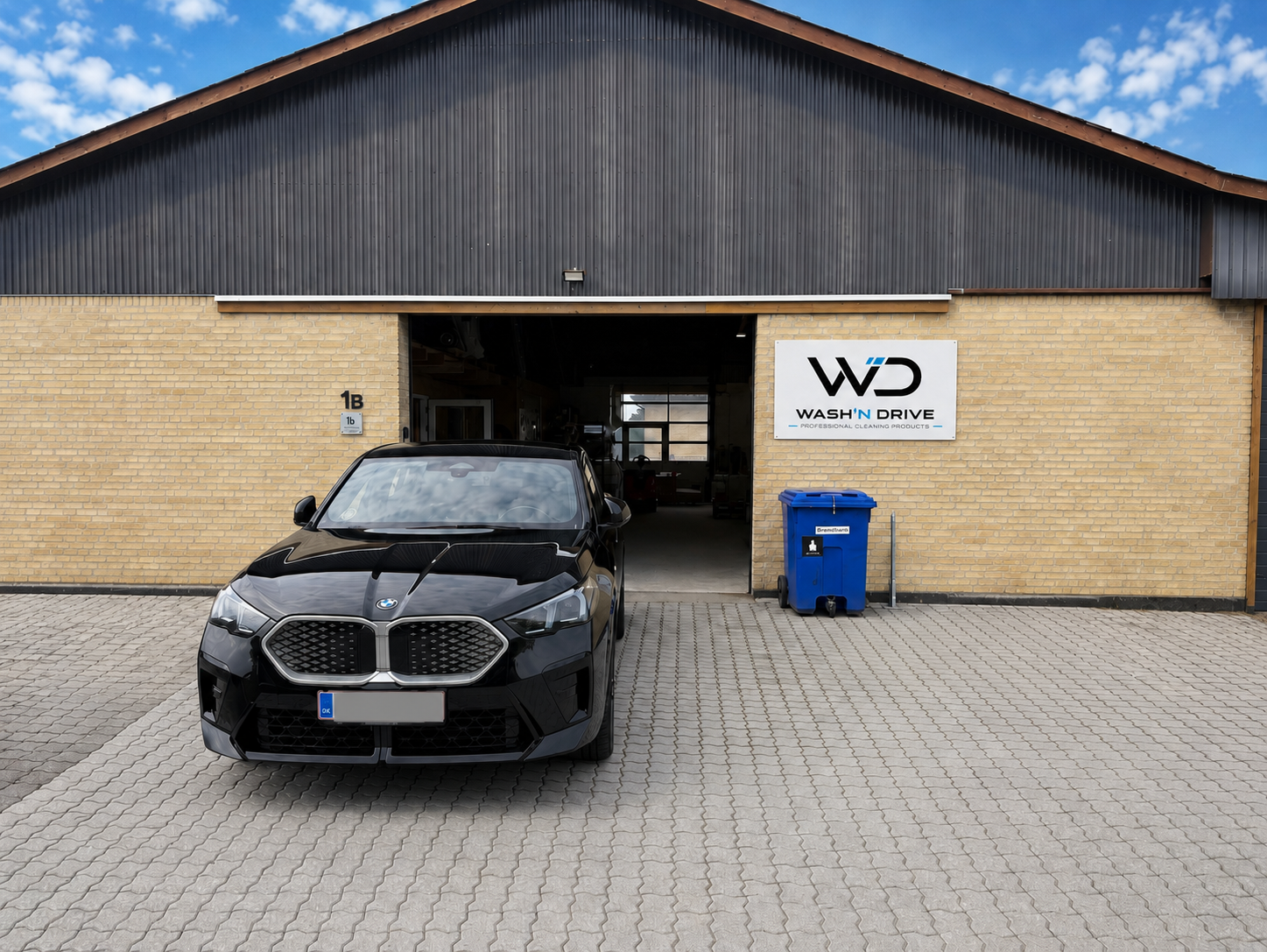 Wash'N Drives domicil på Birkholmvej i Osted